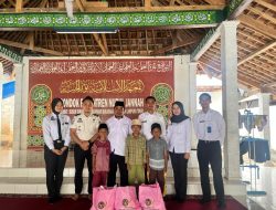 Rutan Sukadana Hadir untuk Masyarakat, Bakti Sosial Bersama Santri Ponpes Nurul Jannah Sukadana