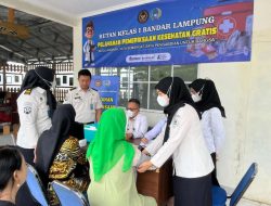 Satu Semangat Pengabdian, Rutan Kelas I Bandar Lampung Konsisten Beri Layanan Kesehatan Gratis