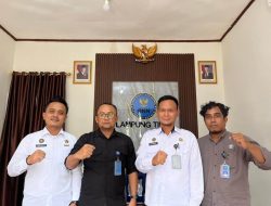 Jalin Koordinasi dan Sinergi Berkelanjutan, Kepala Rutan Sukadana Silaturahmi ke BNNK Lampung Timur