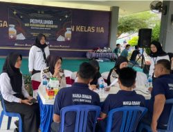 Warga Binaan Lapas Banyuasin Ikuti Penyuluhan dan Pemeriksaan Kesehatan Gratis