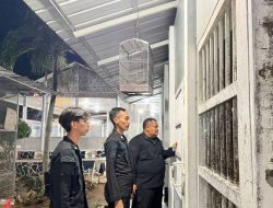 Perkuat Kamtib Malam Hari, Rutan Sukadana Laksanakan Kontrol Ketat Blok Hunian