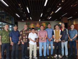 Bupati Parosil Mabsus Dukung Penerbitan Koran dan Diskusi Publik IJP Lampung
