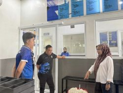 Konsisten Turun ke Lapangan, Kalapas Ike Rahmawati Bersama Ka KPLP Pantau Ketat Distribusi Makanan Warga Binaan