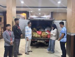 Cek Pasokan Bahan Makanan Minggu Pagi, Kalapas Kelas I Bandar Lampung Pastikan Jumlah Sesuai dan Steril Barang Terlarang