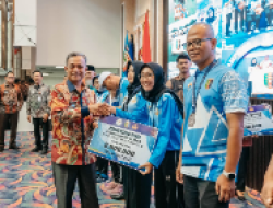 Lampung Siap Jadi Tuan Rumah Pornas Korpri 2027, Sekda Serahkan Tali Asih Atlet Berprestasi