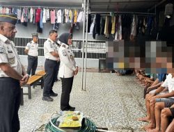 Rutinitas Pagi, Kalapas Kelas I Bandar Lampung Lakukan Diskusi Santai dengan Warga Binaan