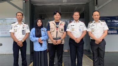 Perkuat Program MBG, Koordinator Wilayah SPPI Tanggamus Tinjau Dapur Sehat Lapas Kelas IIB Kotaagung