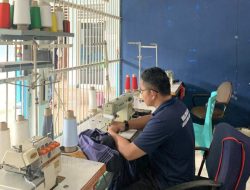 Berbekal Sertifikat BNSP, Konveksi Lapas Kelas I Bandar Lampung Banjir Orderan dari Luar