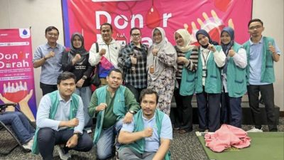 Aksi Sosial Karyawan, XLSMART Menggelar Donor Darah dan Pemeriksaan Kesehatan di Medan