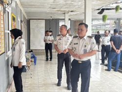 Tegas Berbalut Humanis, Kalapas Kelas I Bandar Lampung Pimpin Jajaran Deteksi Dini dan Cek Detail Sarana Prasarana Pengamanan