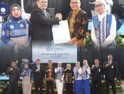 Bank Lampung Gelar Upacara Bendera Peringatan Hari Jadi Ke-60