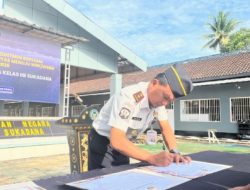 Rutan Kelas IIB Sukadana Gelar Penandatanganan Komitmen Bersama Pembangunan Zona Integritas 2026