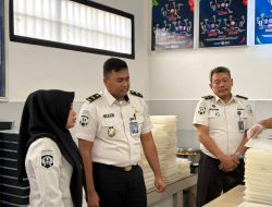 Dukung Dapur Sehat, Kanwil Ditjenpas Lampung Monitoring Rutan Bandar Lampung