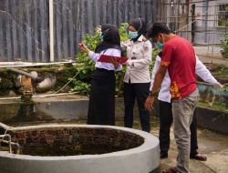 Cegah DBD Sejak Dini, Lapas Kelas IIA Banyuasin Laksanakan Pemantauan Jentik Nyamuk