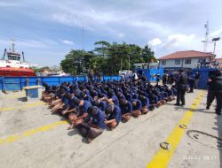 Ratusan Napi High Risk Dipindahkan dari Lapas Kelas I Cipinang Ke Nusakambangan