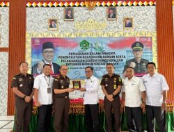Kajari Subari Kurniawan Jadi Narasumber Peningkatan Pemahaman Kesadaran Hukum Dalam Sistem Pengendalian Internal Kementerian Agama Kepada Kepala Madrasah Se-Kabupaten Tanggamus