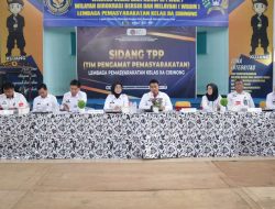 Sidang TPP Lapas Cibinong, Pastikan Kelayakan Administratif dan Substantif Warga Binaan