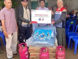 Gerak Cepat, Pertamina Patra Niaga Regional Sumbagsel Bantu Korban Kebakaran di Kemang Agung
