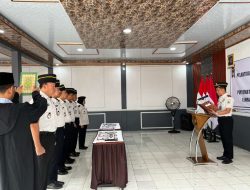 Kepala Lapas Kelas IIB Brebes Pimpin Pengambilan Sumpah dan Pelantikan Pejabat Manajerial