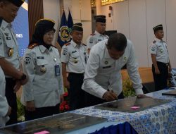 Diresmikan ! Dirjenpas Mashudi Tandatangani Prasasti Lima Dapur Sehat UPT Pemasyarakatan Lampung