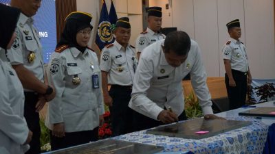 Diresmikan ! Dirjenpas Mashudi Tandatangani Prasasti Lima Dapur Sehat UPT Pemasyarakatan Lampung