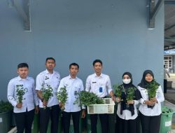 Rutan Sukadana Tegaskan Komitmen Ketahanan Pangan Lewat Panen Seledri Program Budikdamber