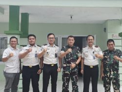 Kalapas Mukhlisin Fardi Sambangi Dandim 0416/Bungo Tebo yang Baru Guna Jalin Silaturahmi dan Perkuat Sinergi