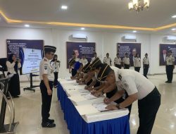 Integritas Jadi Pondasi, Lapas Kelas IIA Banyuasin Gelar Penandatanganan Komitmen Bersama