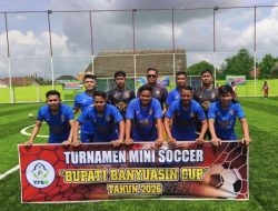 Menang 3-0 di Laga Perdana, Pegawai Lapas Kelas IIA Banyuasin Ramaikan Olahraga Bupati Banyuasin Cup 2026