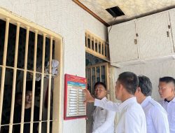 Perkuat Deteksi Dini, Rutan Sukadana Gelar Inspeksi Kamar Hunian dan Layanan Wartelsuspas