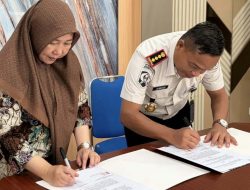 Kepala Lapas Narkotika Kelas IIA Bandar Lampung Teken MoU dengan Puskesmas Karang Anyar untuk Tingkatkan Pelayanan Kesehatan
