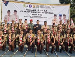 Tampil Disiplin dan Kompak, Pramuka Lapas Cibinong Sukses Meriahkan Gelar Senja Kwartir Ranting Cibinong 2026