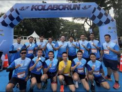 Kepala Lapas Cibinong Turut Andil Meriahkan Lari Bersama Masyarakat dan Penyintas pada Ajang Kolaborun di Bogor
