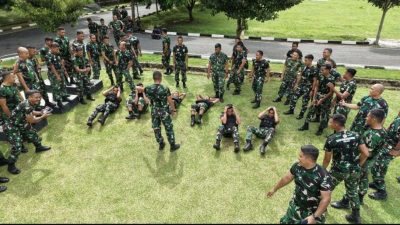 Pererat Hubungan Prajurit, Batalyon Infanteri 7 Marinir Menggelar Lomba Antar Kompi