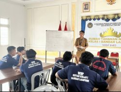 Warga Binaan Rutan Kelas I Bandar Lampung Ikuti Kejar Paket Pendidikan Sebagai Jalan Perubahan