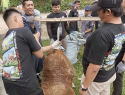 Pertamina Patra Niaga Regional Sumbagsel Bersihkan 2,5 Ton Sampah Lewat Aksi Susur Sungai Kelingi