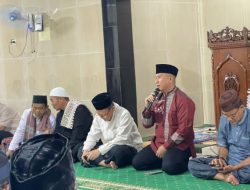 Bupati Tulang Bawang Bersama Jajaran Laksanakan Sholat Isya dan Tarawih di Rutan Menggala