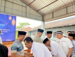 Raih Kemenangan, Petugas dan Warga Binaan Rutan Sukadana Hangatkan Kebersamaan Sholat Idul Fitri