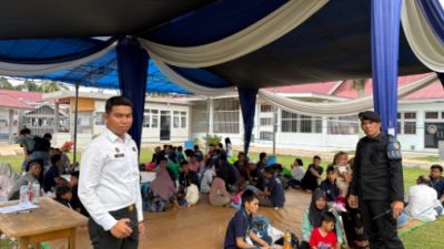 Lebaran Hari Ketiga, Lapas Muara Tebo Tetap Dipadati Kunjungan Keluarga Warga Binaan