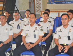 Kalapas Mukhlisin Fardi Beserta Jajaran Lapas Muara Tebo Hadiri Silaturahmi Idul Fitri Kemenimipas Dalam Perkuat Silaturahmi Kebersamaan