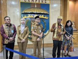 Menteri Hukum Supratman Andi Agtas Resmikan 2.651 Posbankum Desa dan Kelurahan di Lampung