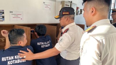 Plh Kakanwil Ditjenpas Lampung Laksanakan Monev ke Rutan Kotabumi