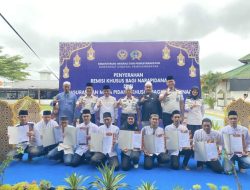 Momen Idul Fitri Penuh Haru, Lima Warga Binaan Rutan Bandar Lampung Raih Kebebasan Lewat Remisi RK II