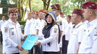 56 Pejabat Dilantik di Lokasi Wisata Way Belerang, Sekda Supriyanto: Jabatan Harus Dibayar dengan Kinerja Nyata