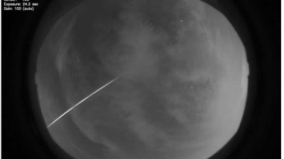 Observatorium Astronomi Itera Identifikasi Benda Jatuh Antariksa di Langit Lampung Badan Roket CZ-3B R/B