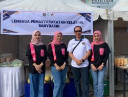 Lapas Banyuasin Dukung Gerakan Cinta Produk Narapidana di Bazar HBP ke-62