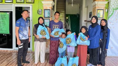 Lapas Cibinong Salurkan Bantuan Paket Sembako untuk Yatim Piatu dan Masyarakat Kurang Mampu
