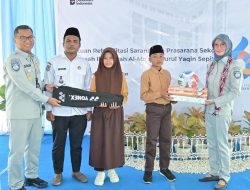 Jasa Raharja Hadirkan Bantuan Rehabilitasi Fasilitas Pendidikan di NTB, Perkuat Komitmen TJSL Berkelanjutan