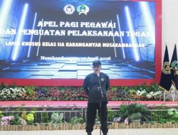 Instruksi Tegas Pimpinan, Kepala UPT Gerakkan Pengawasan Internal di Lapas dan Rutan