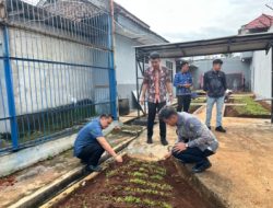 Komitmen Bangun Kemandirian Warga Binaan, Rutan Sukadana Rutin Laksanakan Monitoring Program Pembinaa